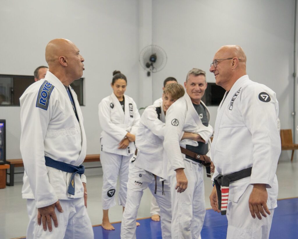 Royce Gracie e Alexandre Marciano 