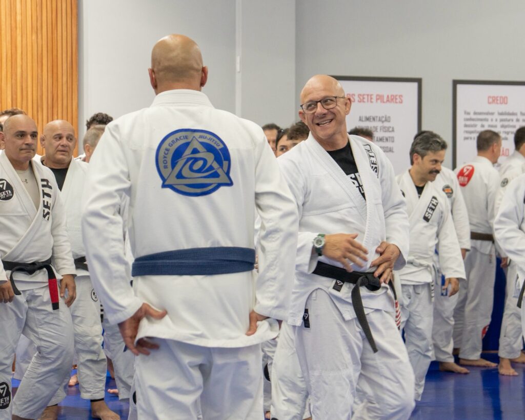 Royce Gracie e Alexandre Marciano em Joinville 